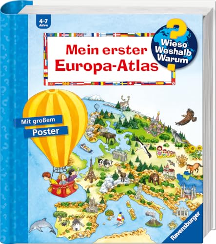 Wieso? Weshalb? Warum?: Mein erster Europa-Atlas (Wieso? Weshalb? Warum? Sonderband)